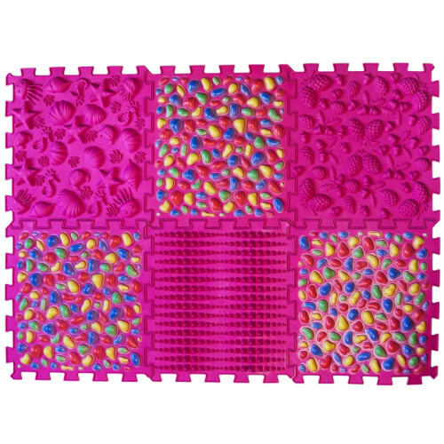 Massage mat Ortek Puzzles Mix of 6 elements Massage mat Ortek Puzzles Mix of 6 elements