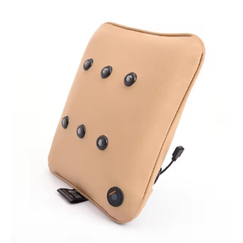 Back massage pillow with vibration