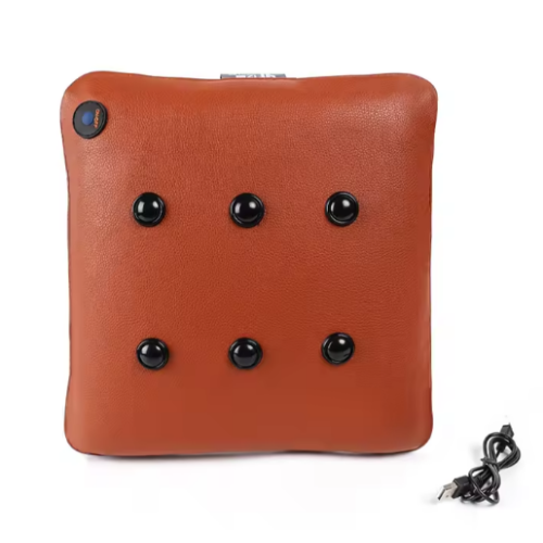 Back massage pillow with vibration