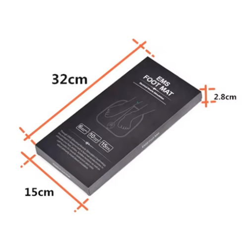 Electric foot stimulation massage and foot mat for improving blood circulation.