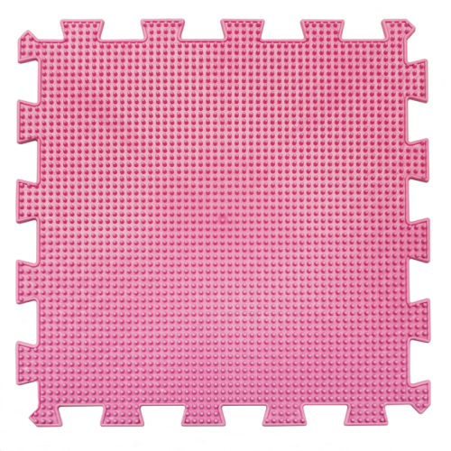 Massage mat "Puzzles Mix" 9 elements Pastel