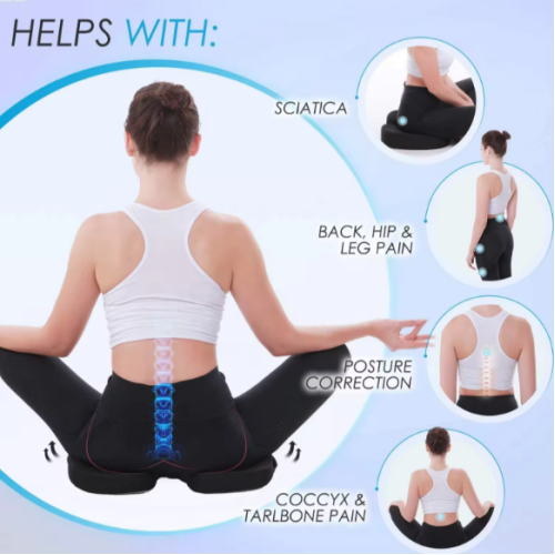 Gel seat cushion "Bionic Honeycombs" 