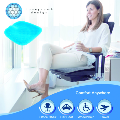 Gel seat cushion "Bionic Honeycomb" electric