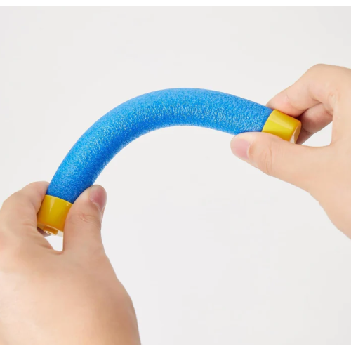 Toy for training reaction with falling sticks