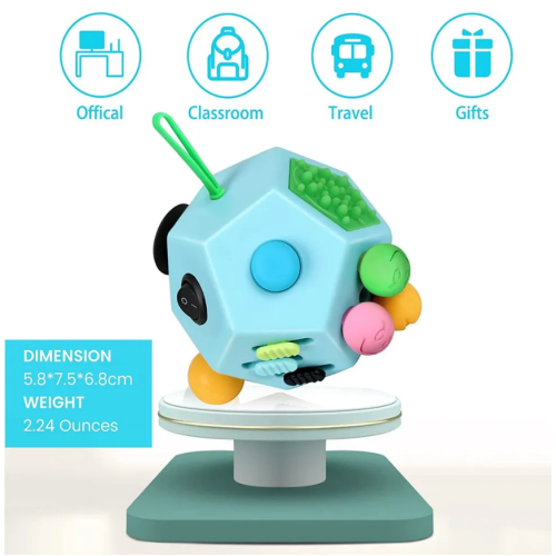 Fidget cube for stress and anxiety relief
