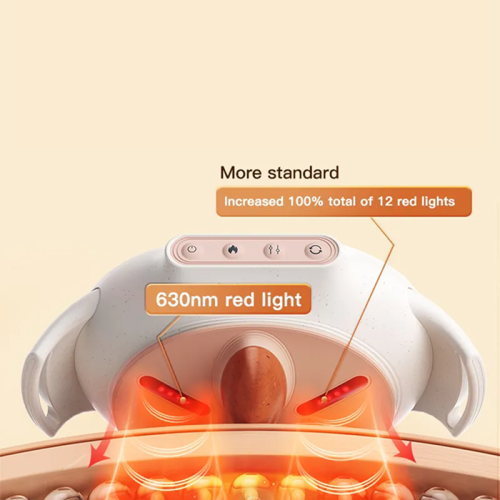 Gua Sha Electric Massager with Heating and Oval Bian Stones