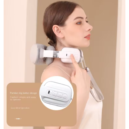 Massager-collar for the neck electric with heating