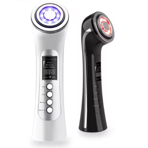 Massager for RF face lifting