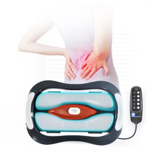 Heated back massager