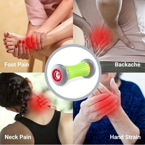 Massage roller for feet and body