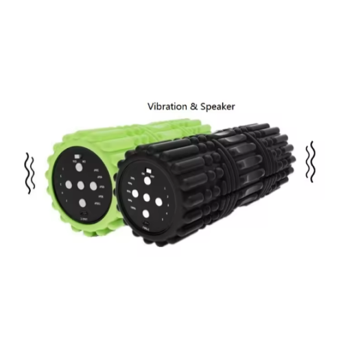Massage roller with vibration and bluetooth speaker
