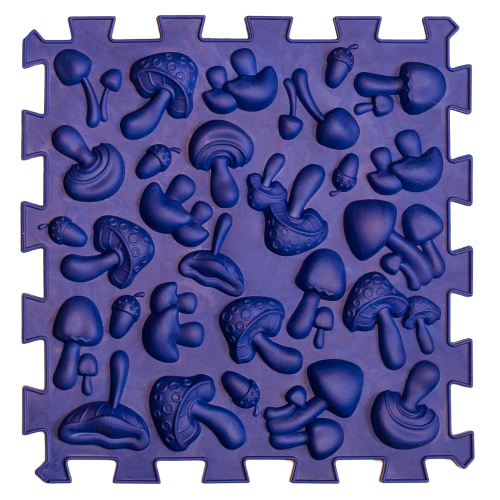 Massage mat Ortek Puzzles 6 el. + 6 Triangles + game as a gift