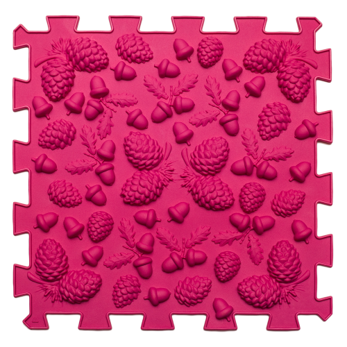 Massage mat Ortek Puzzles 8 el. + 8 Triangles + game as a gift