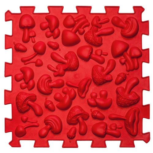 Massage mat Ortek Puzzles 8 el. + 8 Triangles + game as a gift