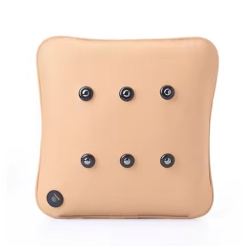 Back massage pillow with vibration