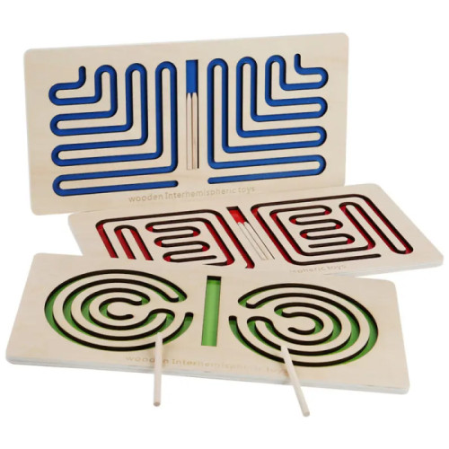 Wooden Interhemispheric Board "Snake"