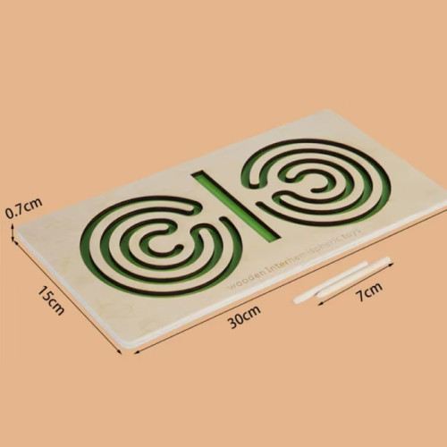 Wooden Interhemispheric Board "Circle"