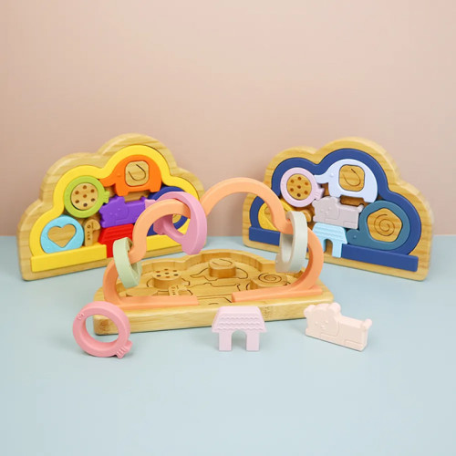 Children's Silicone Puzzle "Fairy Yard"