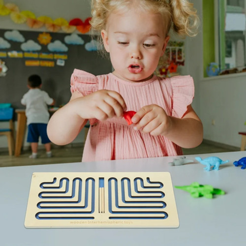 Wooden Interhemispheric Board "Snake"