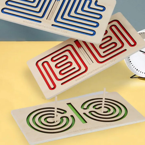Wooden Interhemispheric Board "Circle"