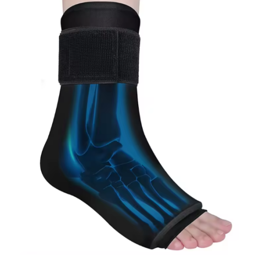 Cooling-warming compress - sock with open toes 
