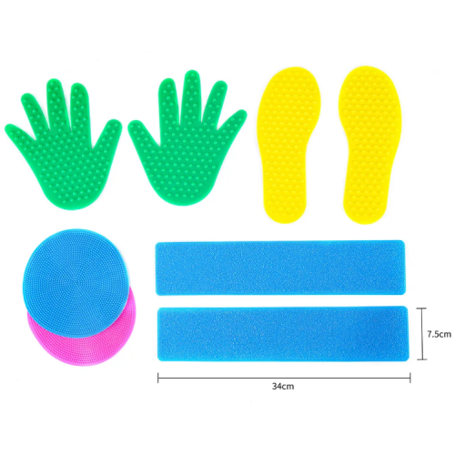 Sensory Development Set for Children with Exercises "Hands and Feet"