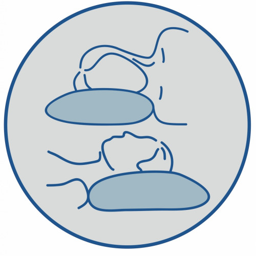 Orthopedic pillow with memory effect Olvi 