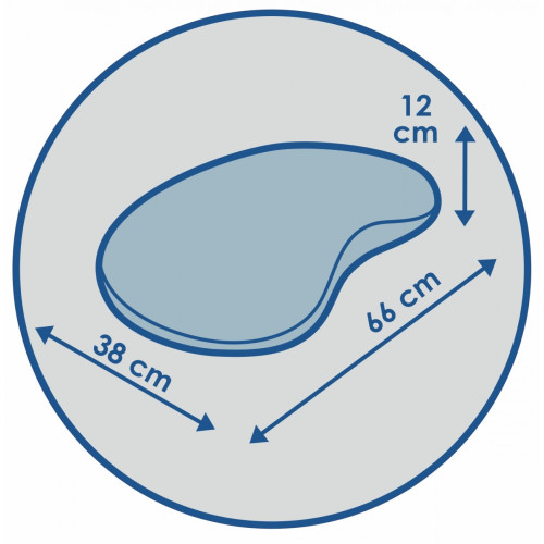 Orthopedic pillow with memory effect Olvi 
