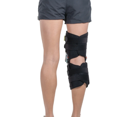 Knee pad for circular knee joint, hinged with angle adjustment 38cm W525