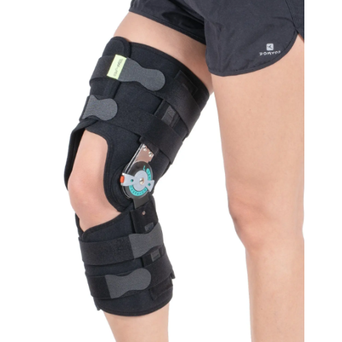 Knee pad for circular knee joint, hinged with angle adjustment 38cm W525