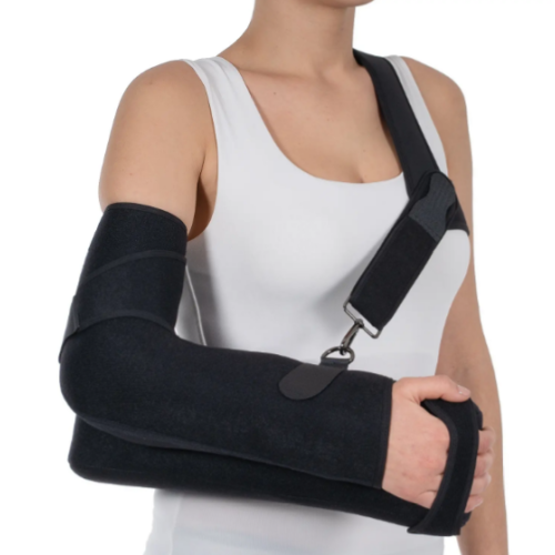 Shoulder bandage with a pillow of 30 degrees Handkerchief bandage W212 Universal