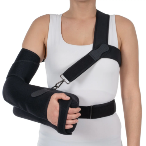Shoulder bandage with a pillow of 30 degrees Handkerchief bandage W212 Universal