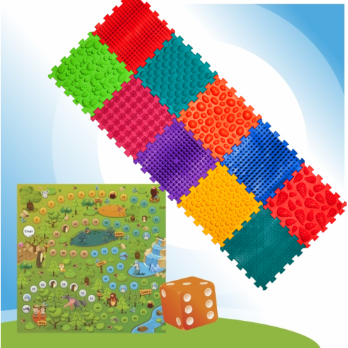 Massage mat with 10 elements + the “Forest Adventures” game