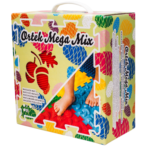 Massage Mat Ortek Puzzles Mix 10 elements