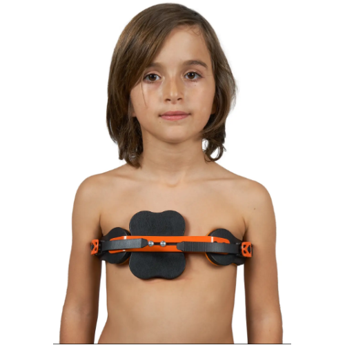 Orthosis for children with keel-shaped deformation of the chest Asymmetric WP954