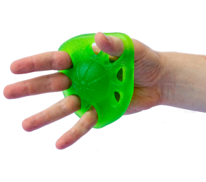 Silicone finger expander