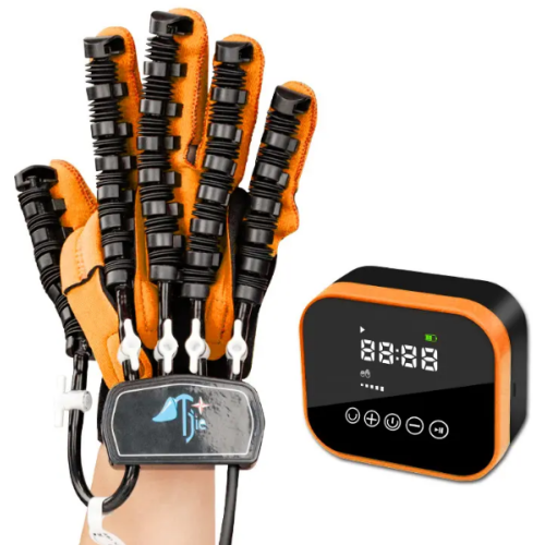 Robot simulator for hand and fingers Rehabilitation of the right hand