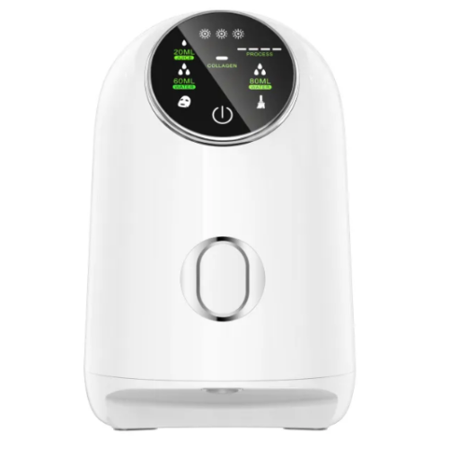 Automatic device for making DIY masks: natural vegetable and fruit collagen face masks
