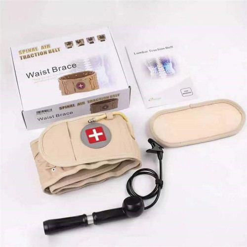 Decompression inflatable belt Bandage for the lower back with a pump Pneumocorset