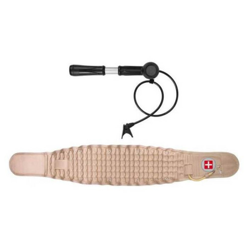 Decompression inflatable belt Bandage for the lower back with a pump Pneumocorset