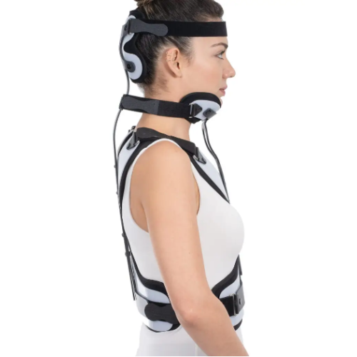 Orthosis for fixation of the cervical and thoracic spine Minerva reinforced W112