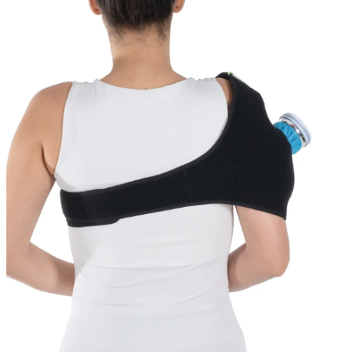 Shoulder bandage with ice bag W227