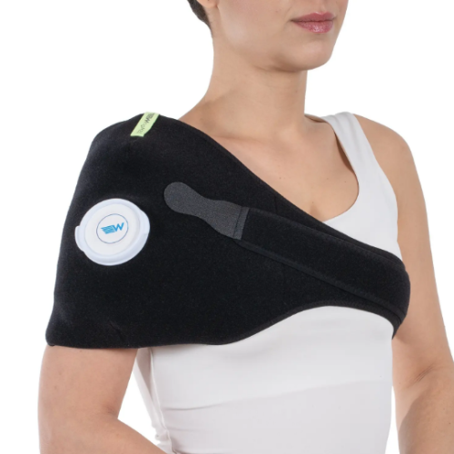Shoulder bandage with ice bag W227