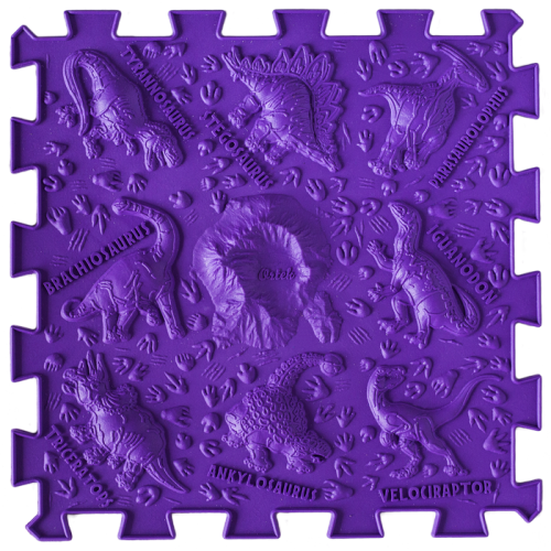  Massage mat Ortek Puzzles Mix Hedgehogs 1 element