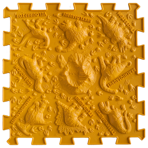  Massage mat Ortek Puzzles Mix Hedgehogs 1 element