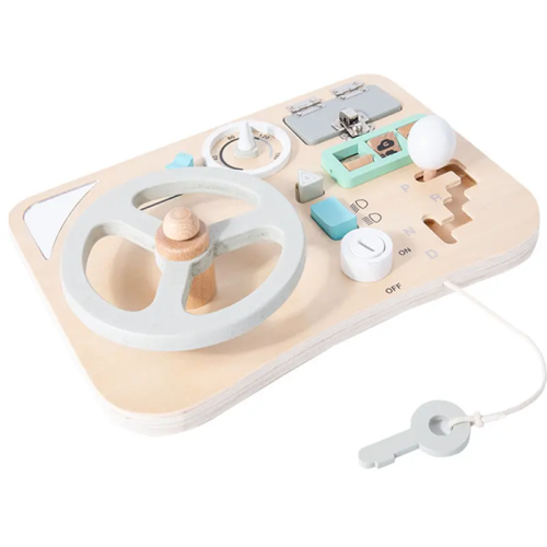 Montessori Busy Board "Car Dashboard"