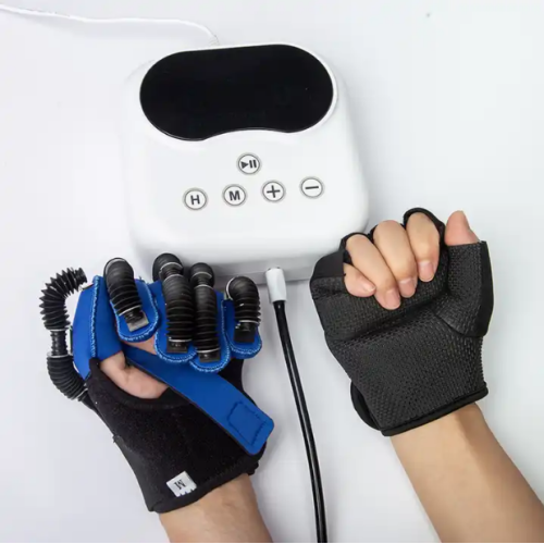 Robot simulator for hand and fingers Hand rehabilitation Left r. "M"