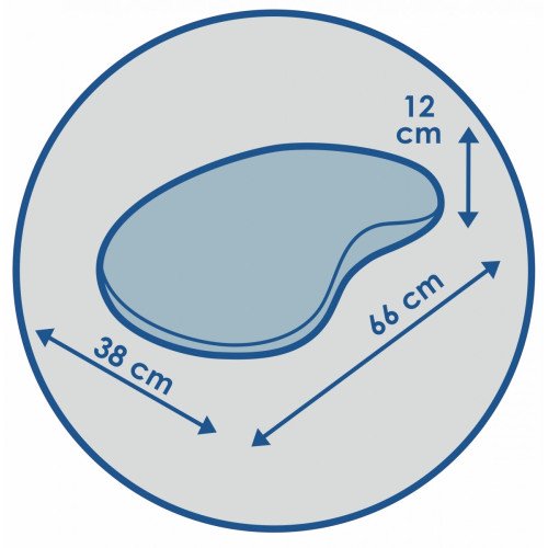 Orthopedic pillow with memory effect Olvi 