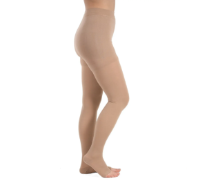 Compression tights with open toe compression class 2 W1311