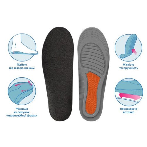 Стелька 4Rest Orto "Comfort" Упругая 09-201 р.36-40